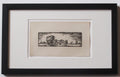 Frank Brangwyn, woodcut print from Les Campagnes Hallucinées, 1927, one of 25