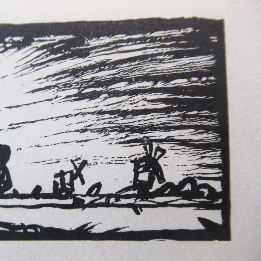 Frank Brangwyn, woodcut print from Les Campagnes Hallucinées, 1927, one of 25