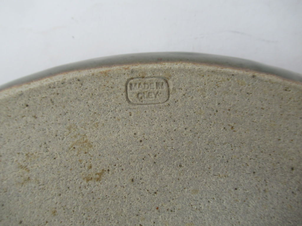 Made in Cley handmade studio pottery large stoneware soup tureen and stand c2000