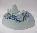 Roger Cockram, studio pottery porcelain globular bottle vase, c2010