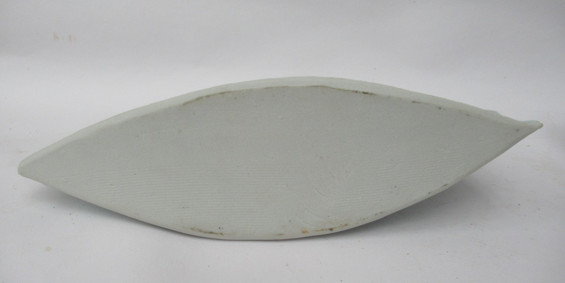 Roger Cockram, studio pottery porcelain globular bottle vase, c2010