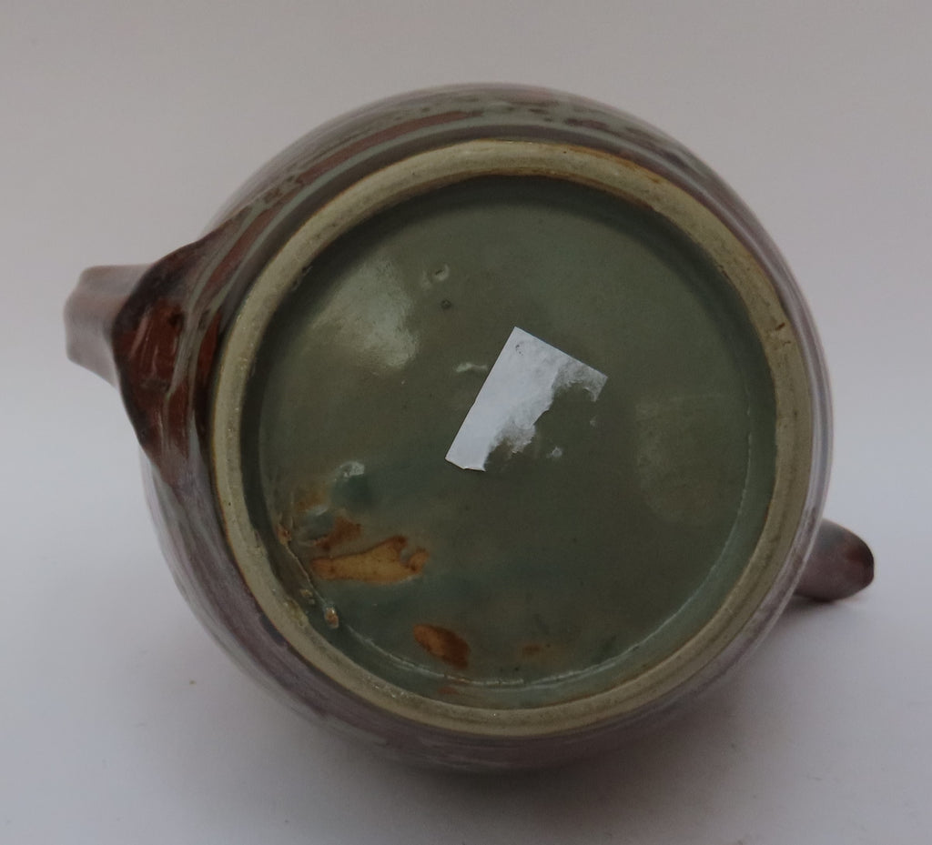 Harry & May Davis, Crowan pottery, Vintage studio pottery coffee pot, 1946-1962
