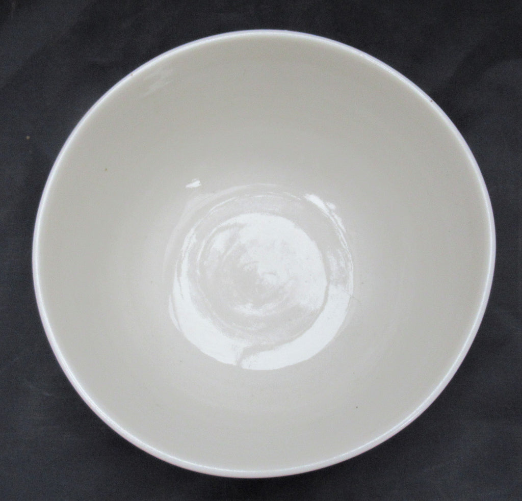 Porcelain studio pottery bowl by Daniel Smith, c2010