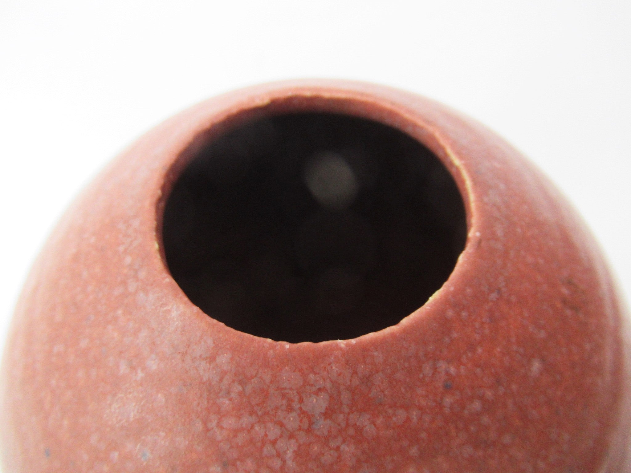 Louise Darby, British studio pottery stoneware vase, dolphin design, c2010