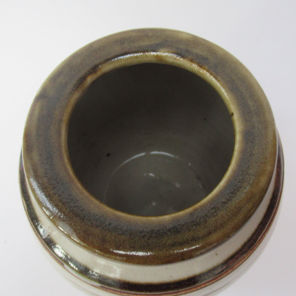 David Hemingsley, studio pottery stoneware vase, Leach/Crowan influence, c1970