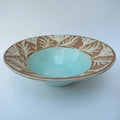 Vintage studio pottery bowl William & Gaye Fishley Holland, signed & dated 1966