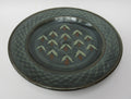 David Frith, Brookhouse Pottery, large stoneware charger or shallow dish, c1990