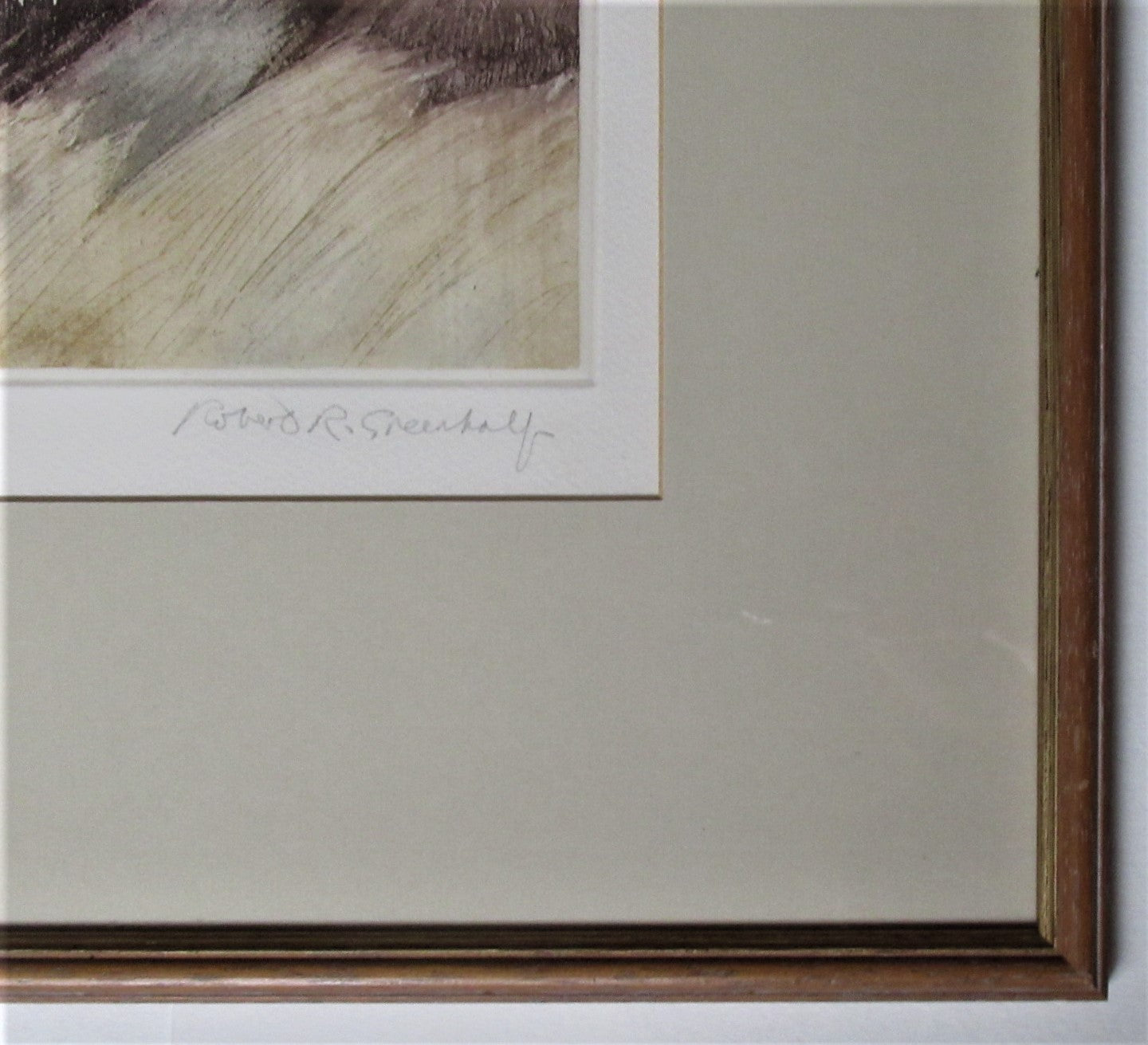 Robert Greenhalf SWLA signed limited edition print, etching, Short-eared Owl