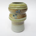 Jane Hamlyn MBE,  porcelain salt glazed British studio pottery vase, c2000