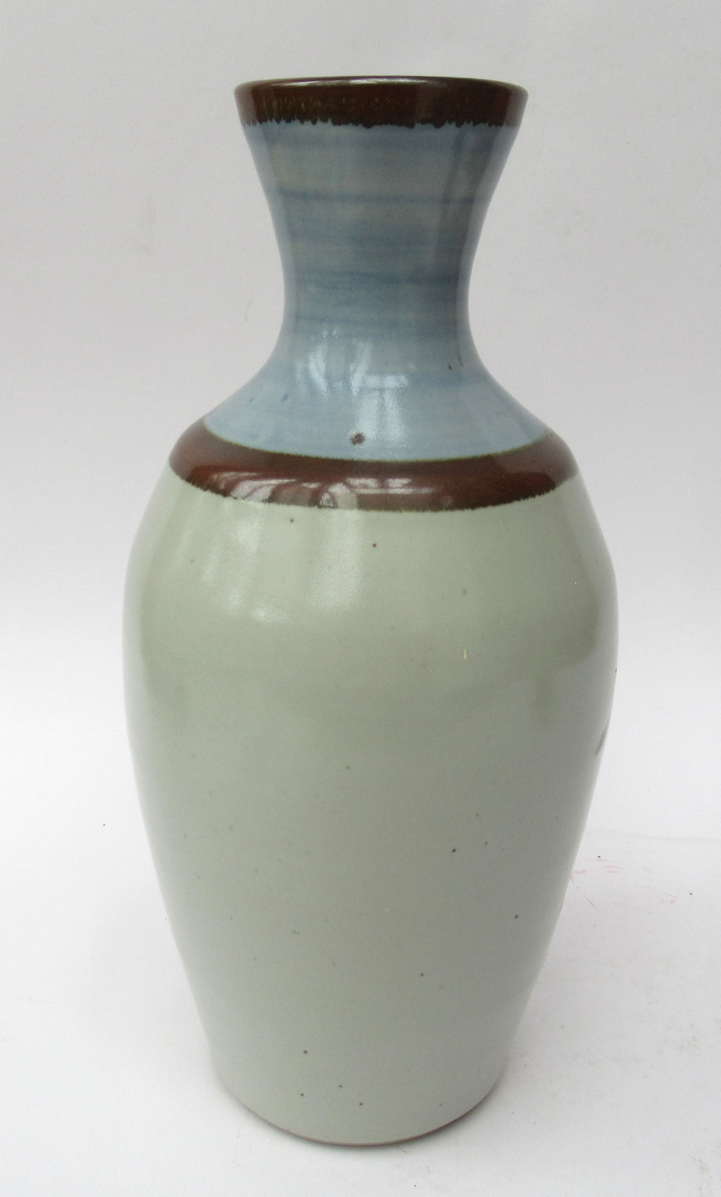 David Eeles (1933-2015), Shepherds Well Pottery, Stoneware Owl Vase