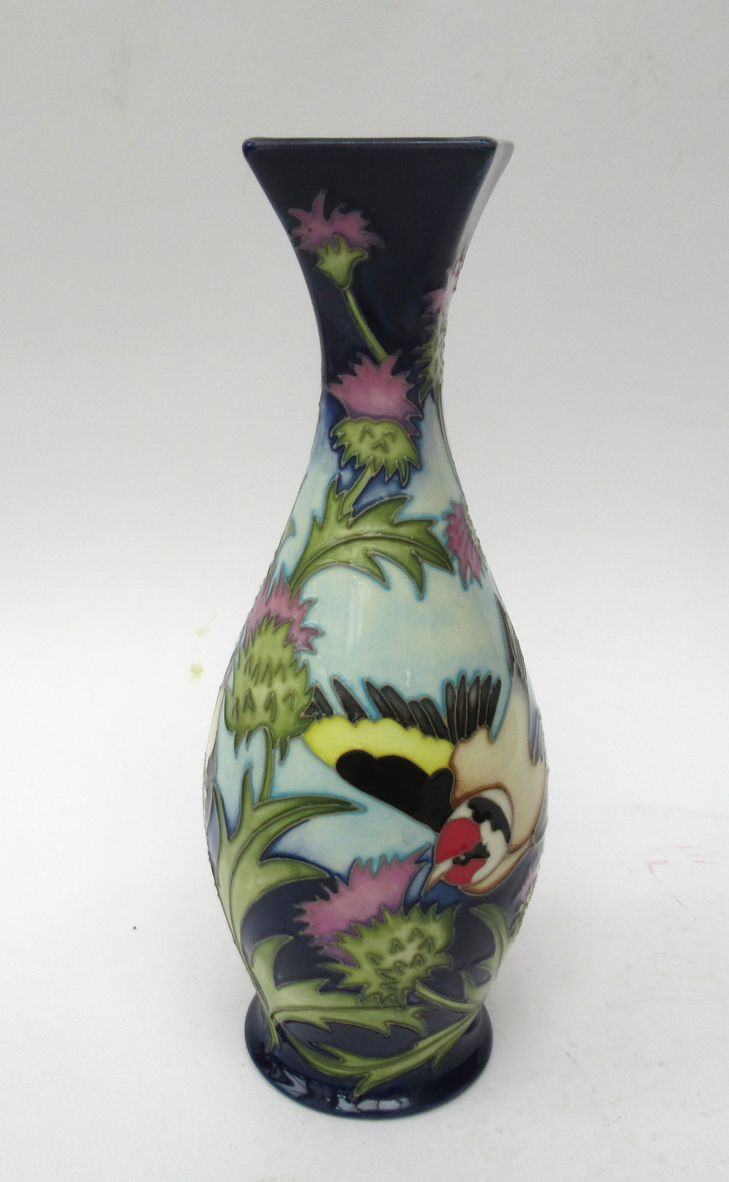 Moorcroft, RSPB Ltd. Edn. of 10, Goldfinches & Spear Thistle, 2014