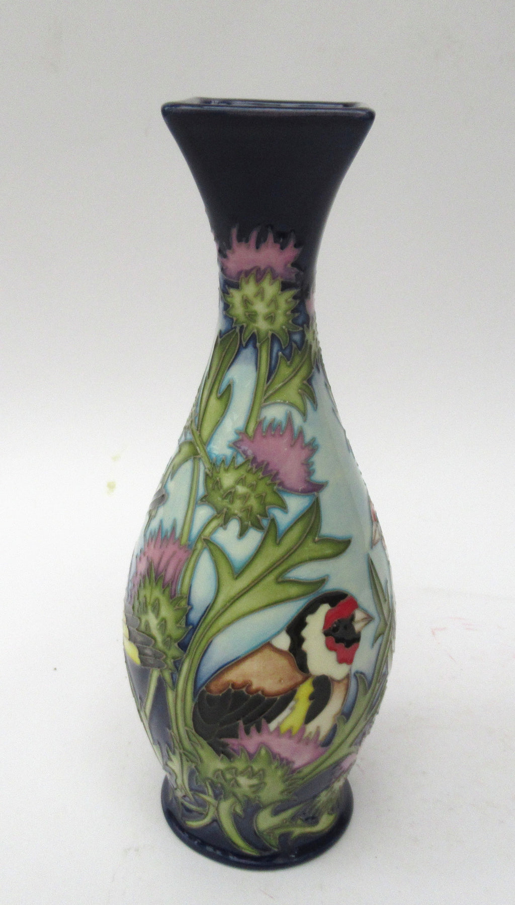 Moorcroft, RSPB Ltd. Edn. of 10, Goldfinches & Spear Thistle, 2014