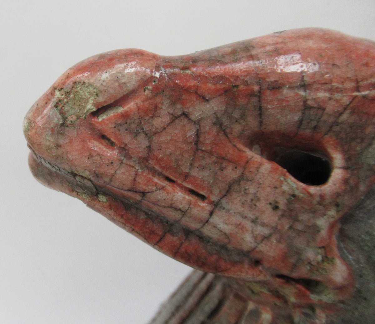 Jennie Hale, large raku sculpture of a Goose