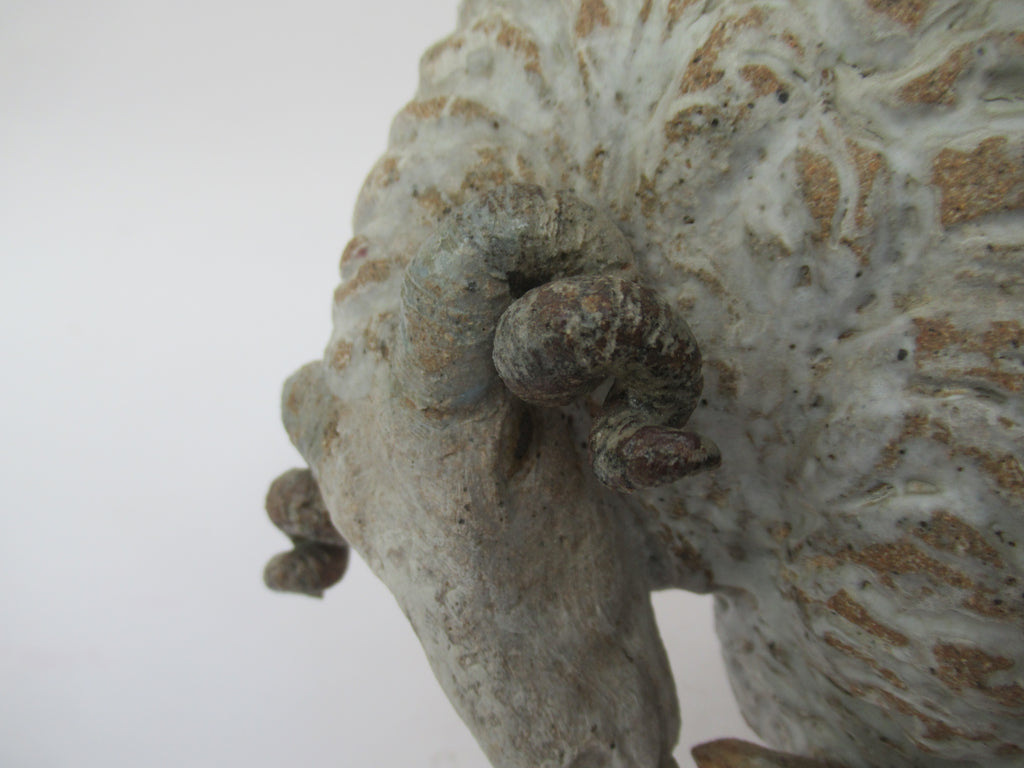 Jeremy James, stoneware sculpture of a Ewe