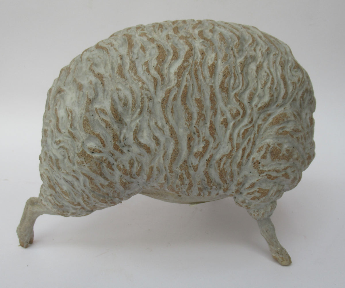 Jeremy James, stoneware sculpture of a Ewe