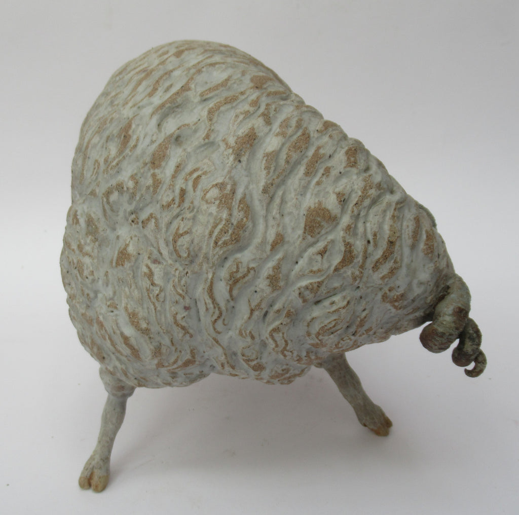 Jeremy James, stoneware sculpture of a Ewe