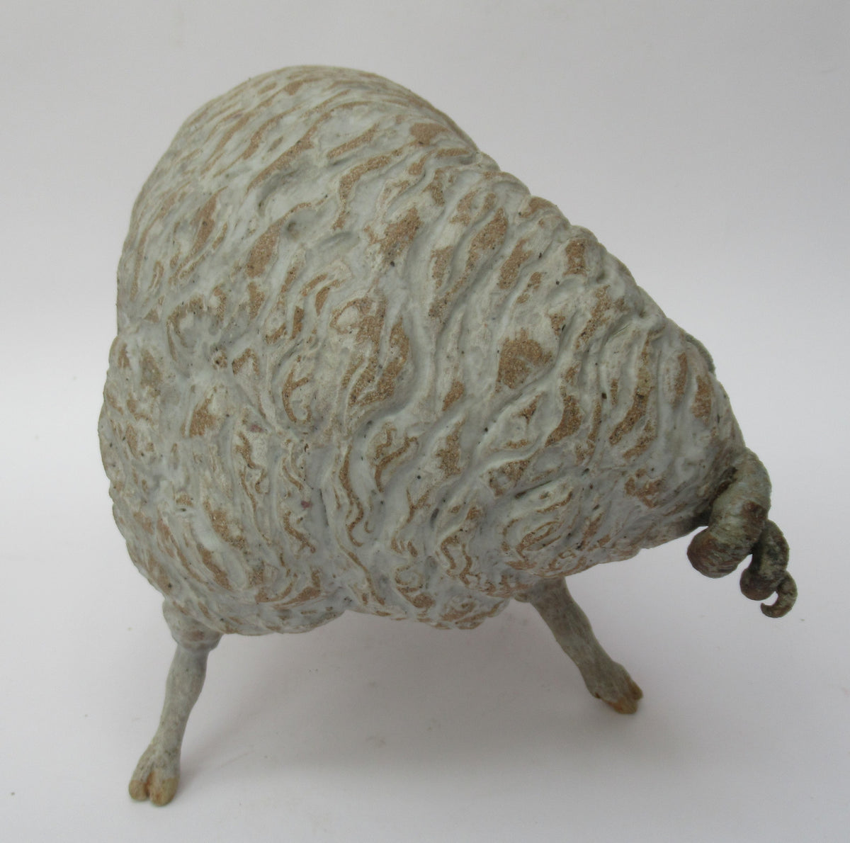 Jeremy James, stoneware sculpture of a Ewe