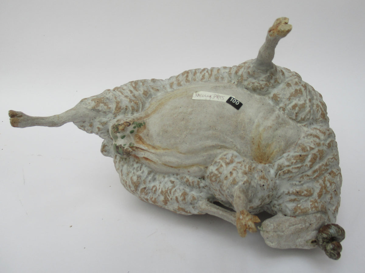 Jeremy James, stoneware sculpture of a Ewe