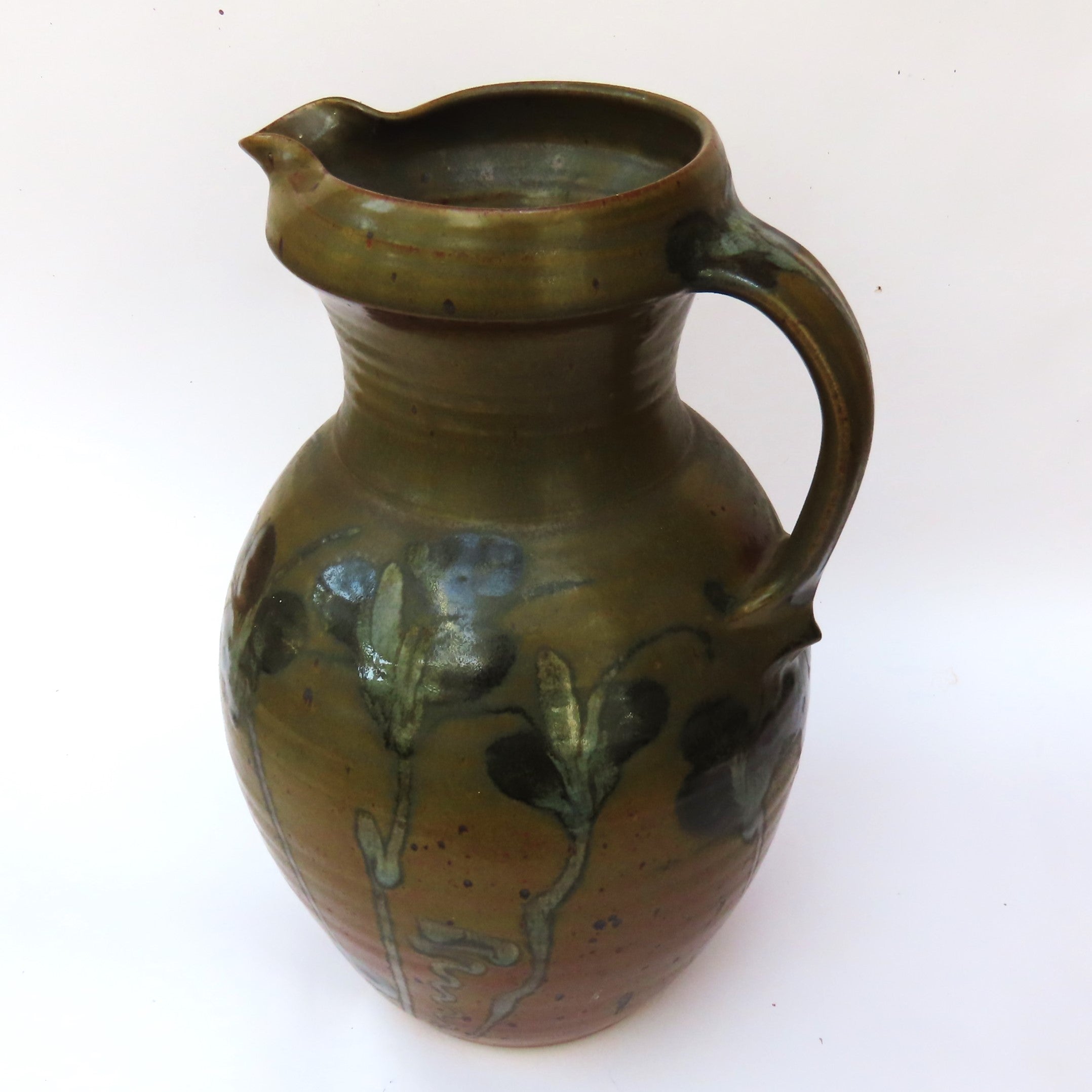 David Lloyd Jones (1928-1994), very large studio pottery stoneware jug, c1985