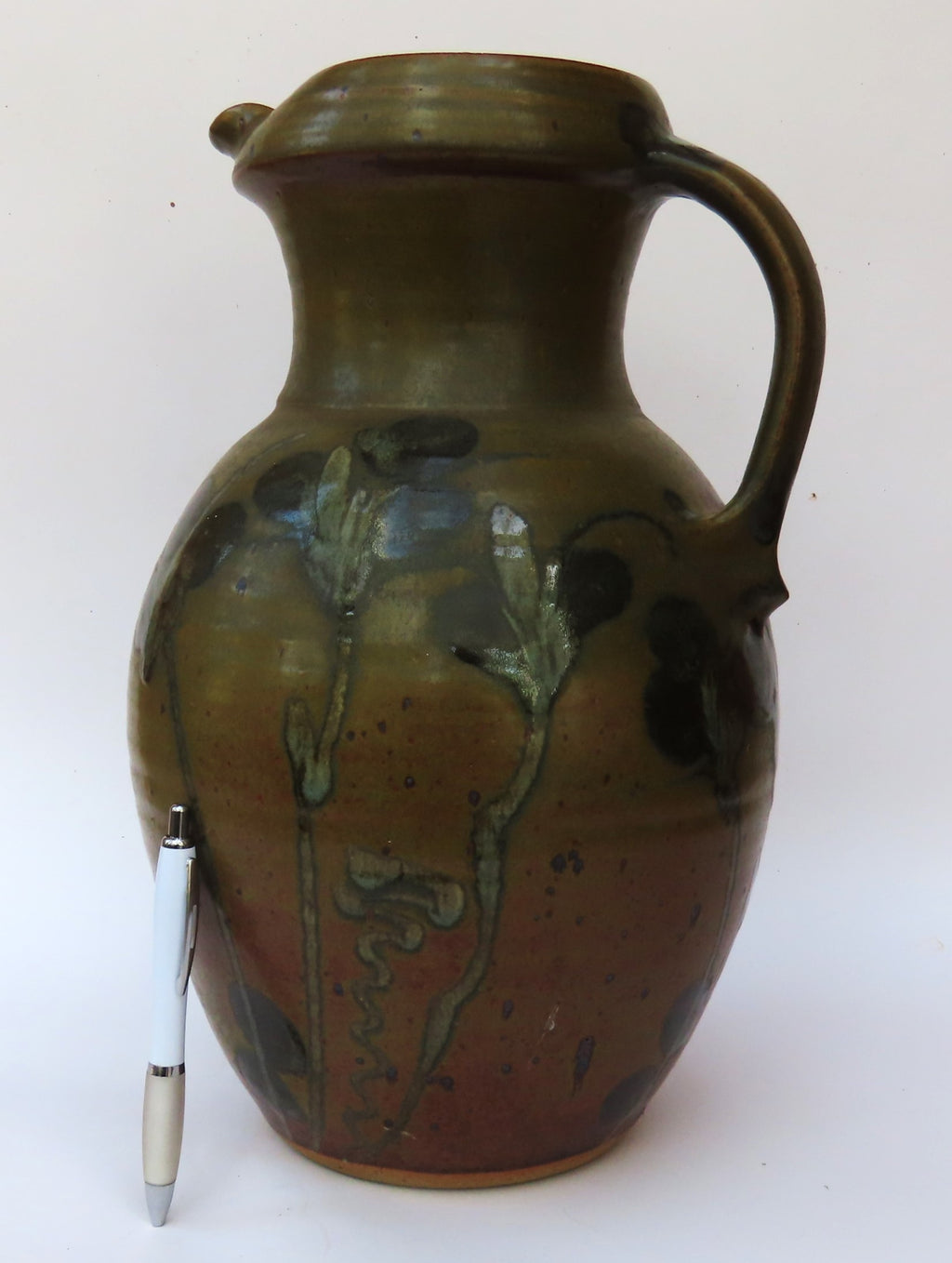 David Lloyd Jones (1928-1994), very large studio pottery stoneware jug, c1985