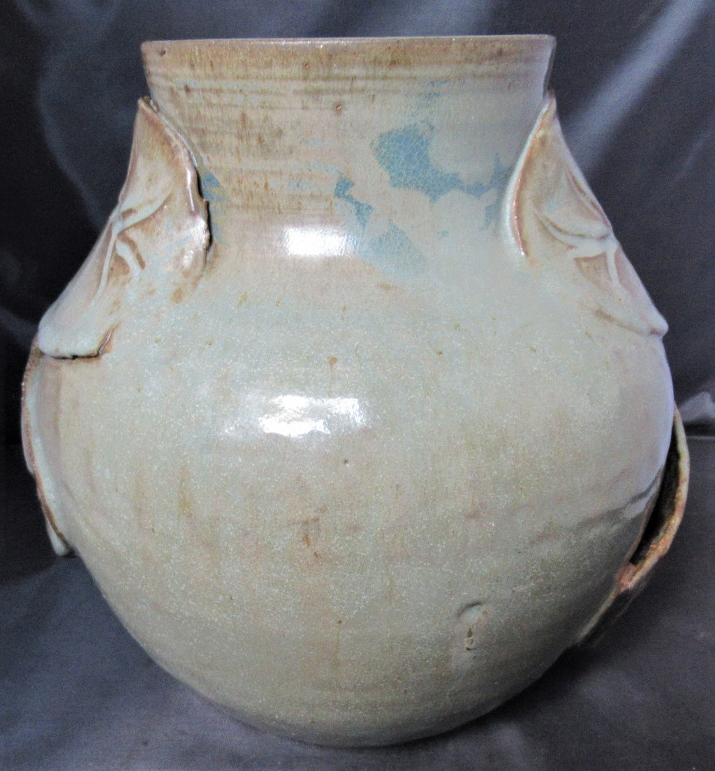 Madge Spencer Large Stoneware Vase, c2000, Leach/Carribean influence