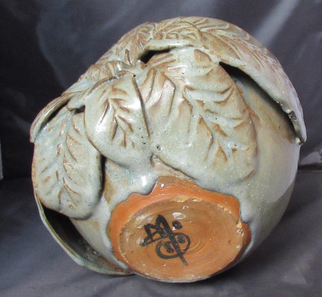 Madge Spencer Large Stoneware Vase, c2000, Leach/Carribean influence