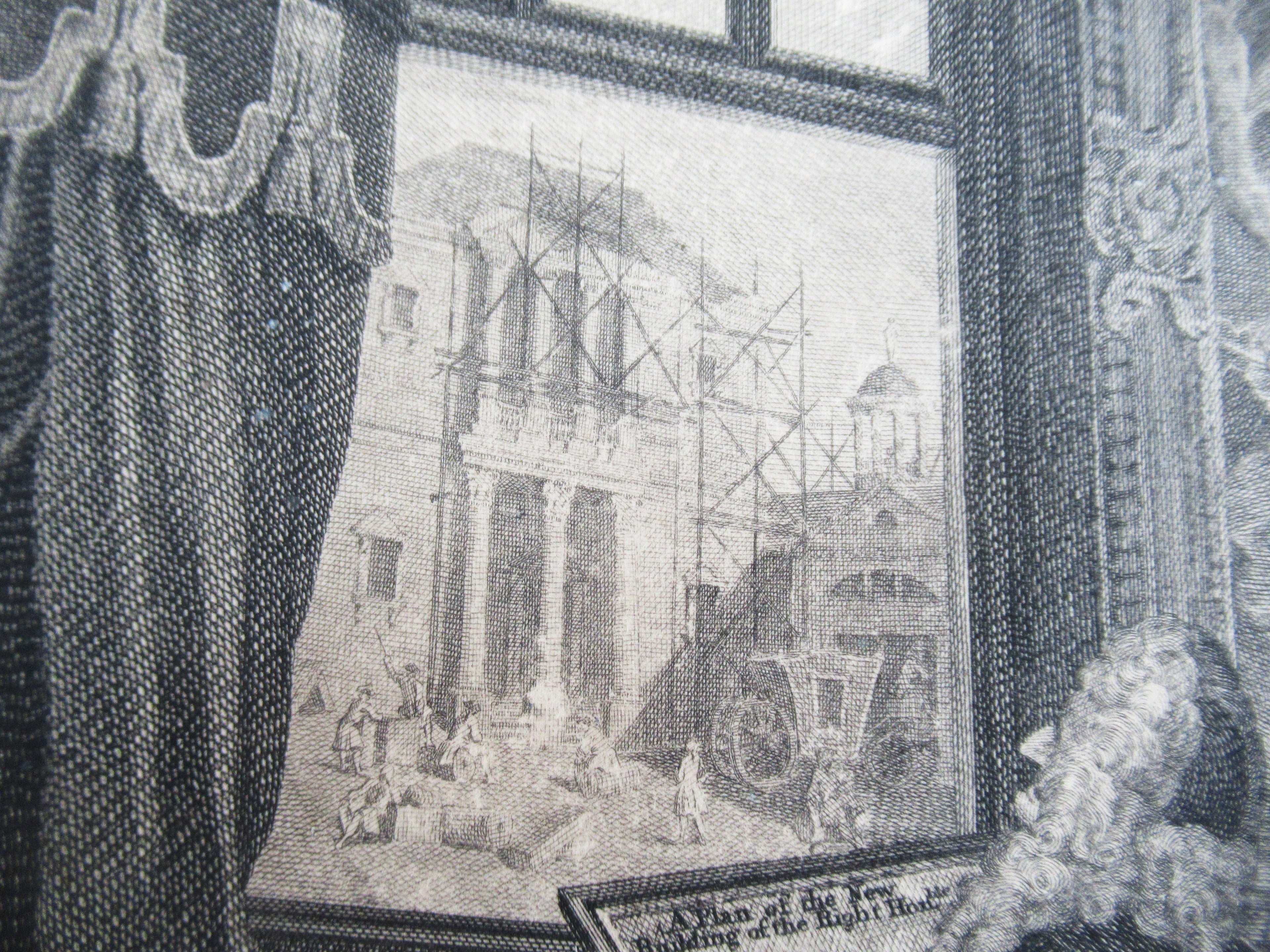First issue print from Marriage-a-la-Mode by William Hogarth, Plate 1