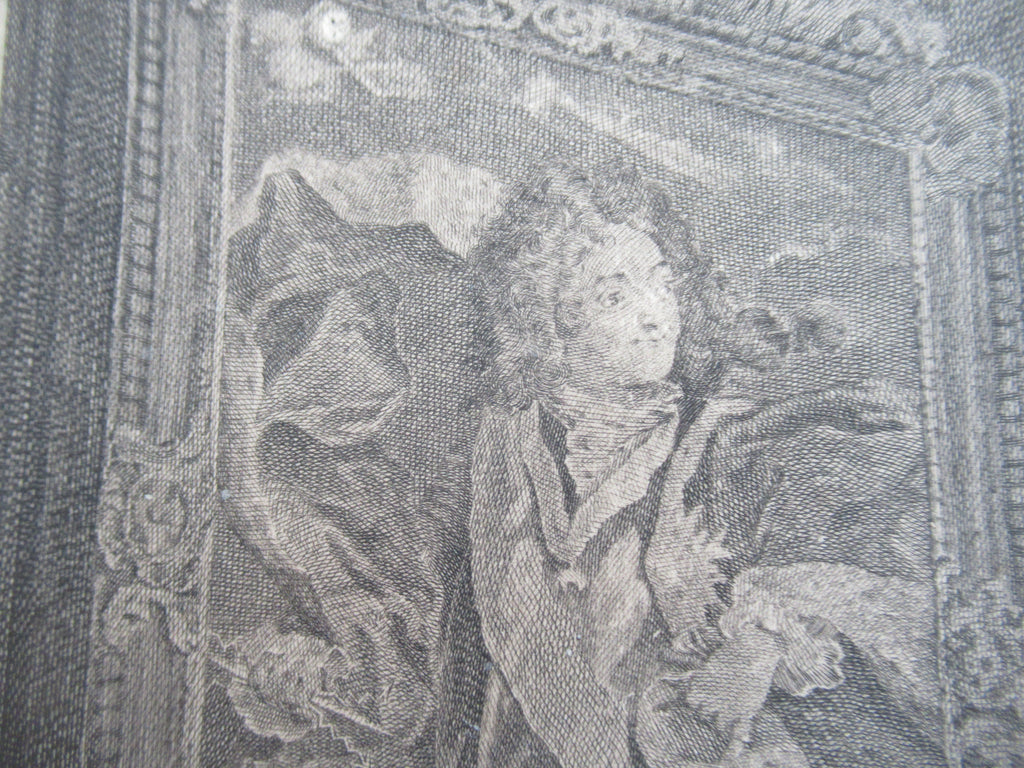 First issue print from Marriage-a-la-Mode by William Hogarth, Plate 1