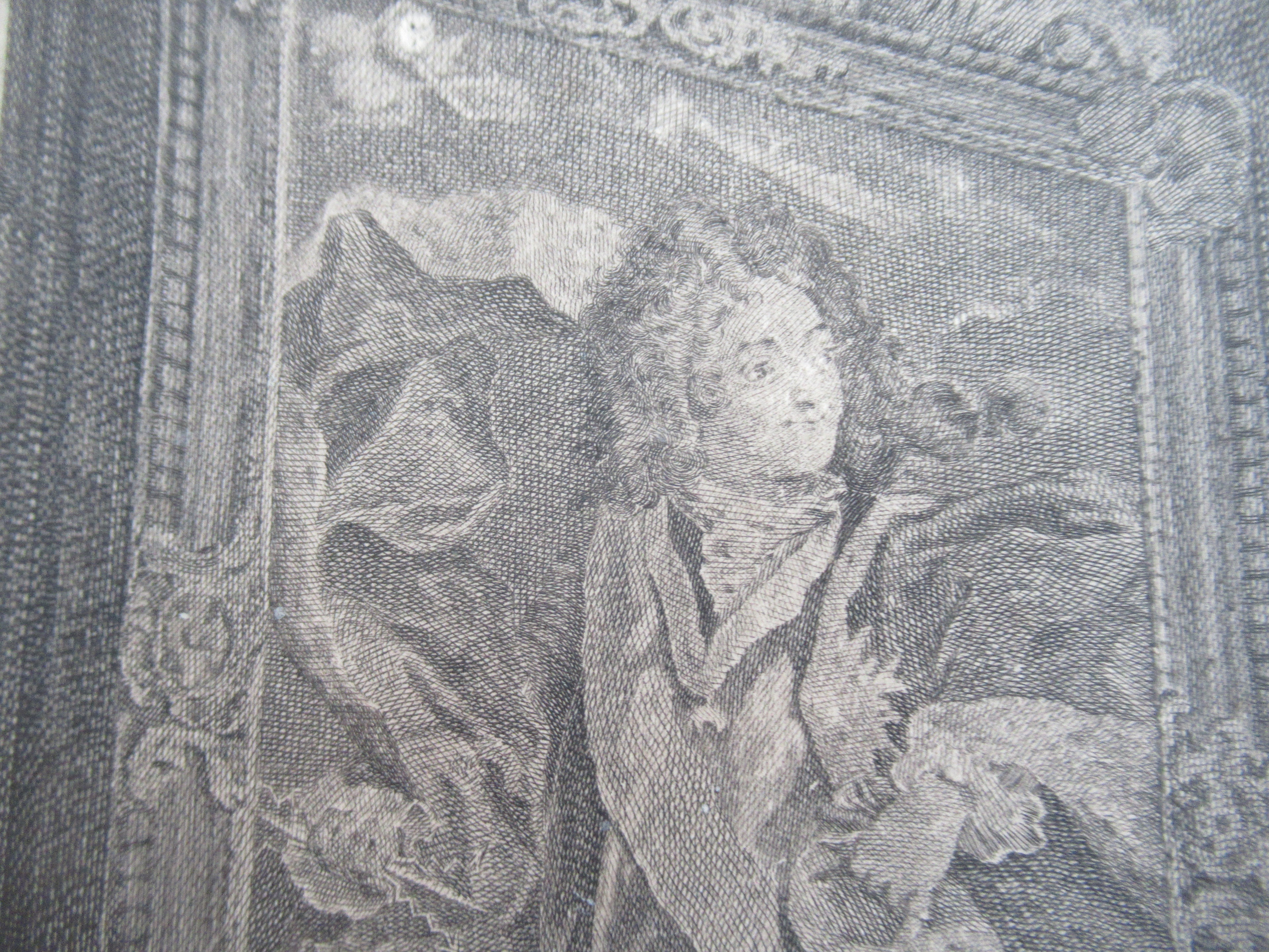 First issue print from Marriage-a-la-Mode by William Hogarth, Plate 1