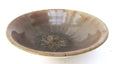 Crystalline glazed shallow studio pottery bowl by Matthew Blakely