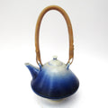 Melanie Brown, British studio pottery porcelain teapot, c1995