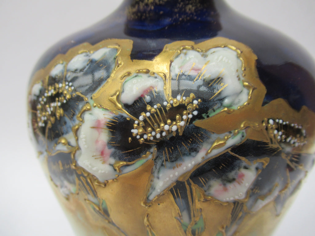 Austrian Art Nouveau vase, Max Emanuel Mosanic Mitterteich porcelain,c1900