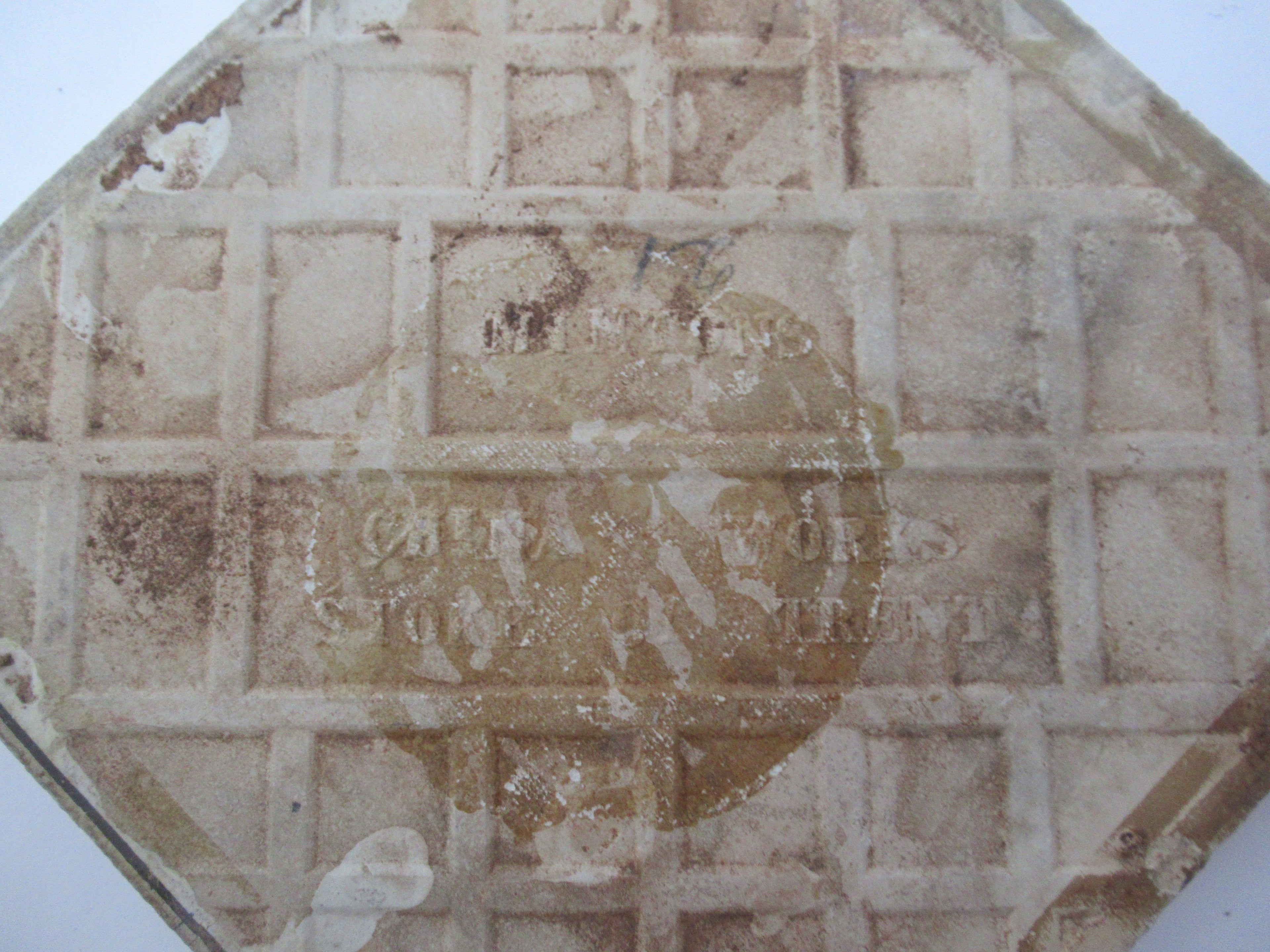 John Moyr Smith for Mintons 8" tile, Idylls of the King, c1876