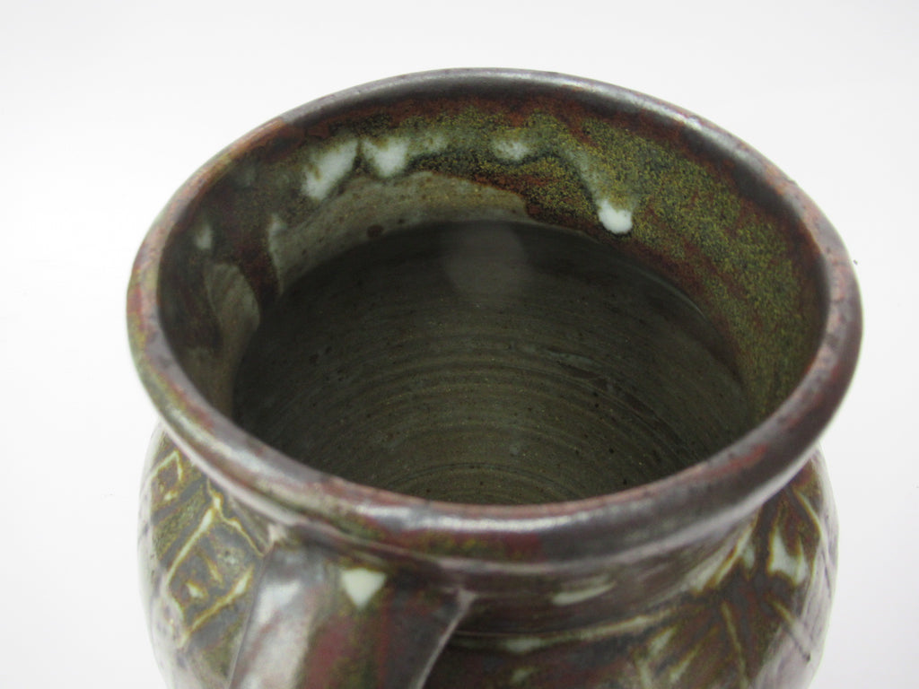 Peter Gboko for Abuja Pottery (cf. Michael Cardew), studio pottery urn, c1960