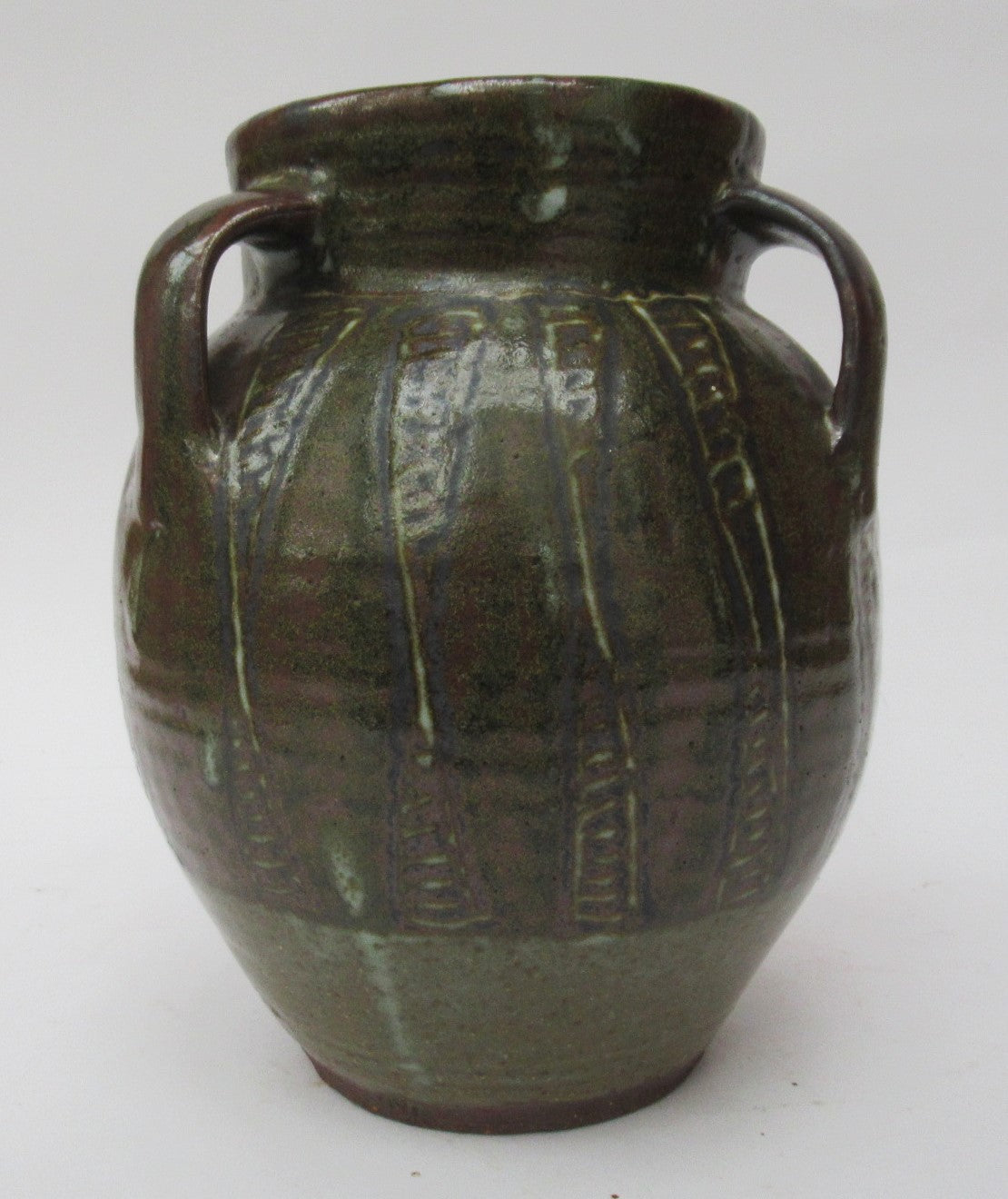Peter Gboko for Abuja Pottery (cf. Michael Cardew), studio pottery urn, c1960