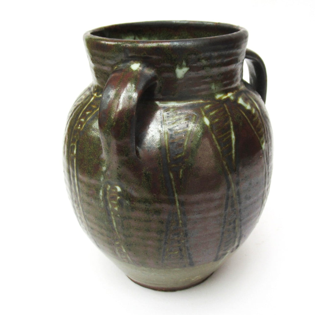 Peter Gboko for Abuja Pottery (cf. Michael Cardew), studio pottery urn, c1960