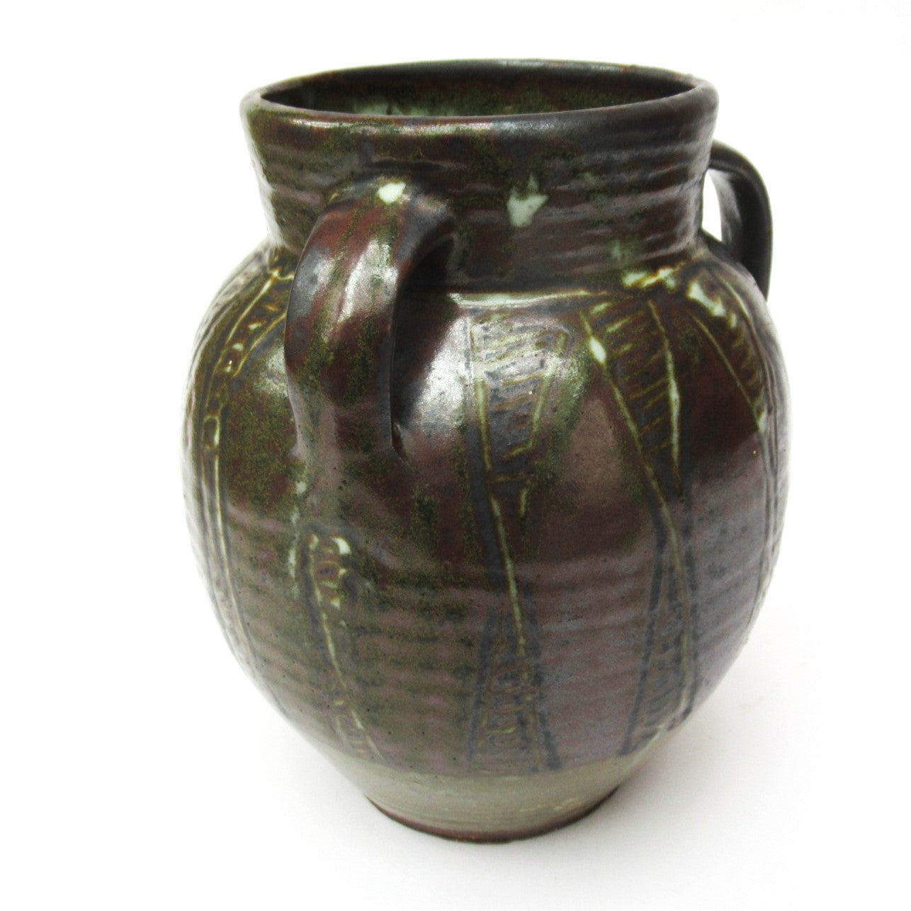 Peter Gboko for Abuja Pottery (cf. Michael Cardew), studio pottery urn, c1960