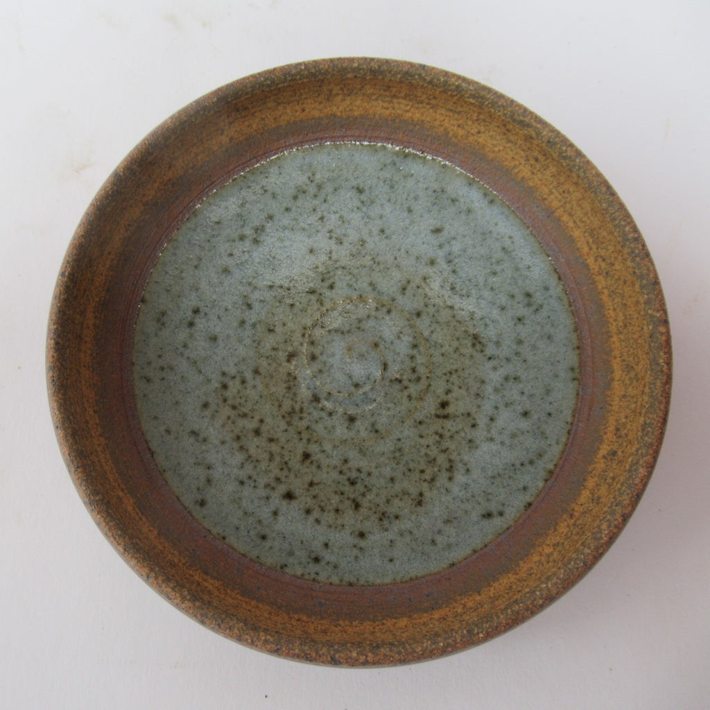 Peter Sparrey studio pottery stoneware sang-be boeuf glazed jar and cover, c1990