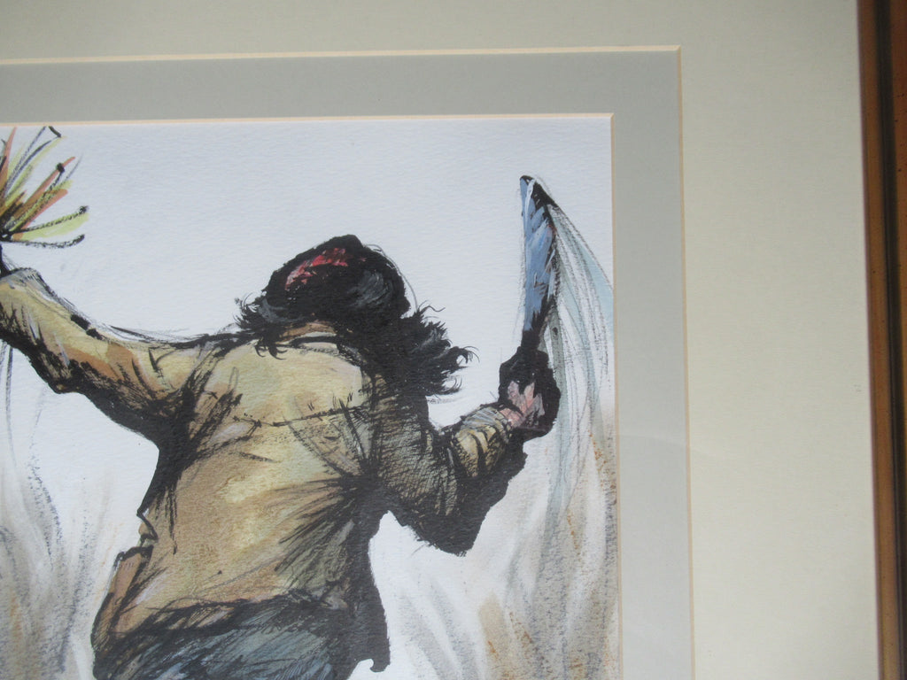 Michael Philpot (Suffolk artist), mixed media drawing entitled Hacker Becker