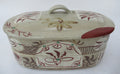 Reiko Nagata, Japanese studio pottery stoneware two layer bento box, c2010