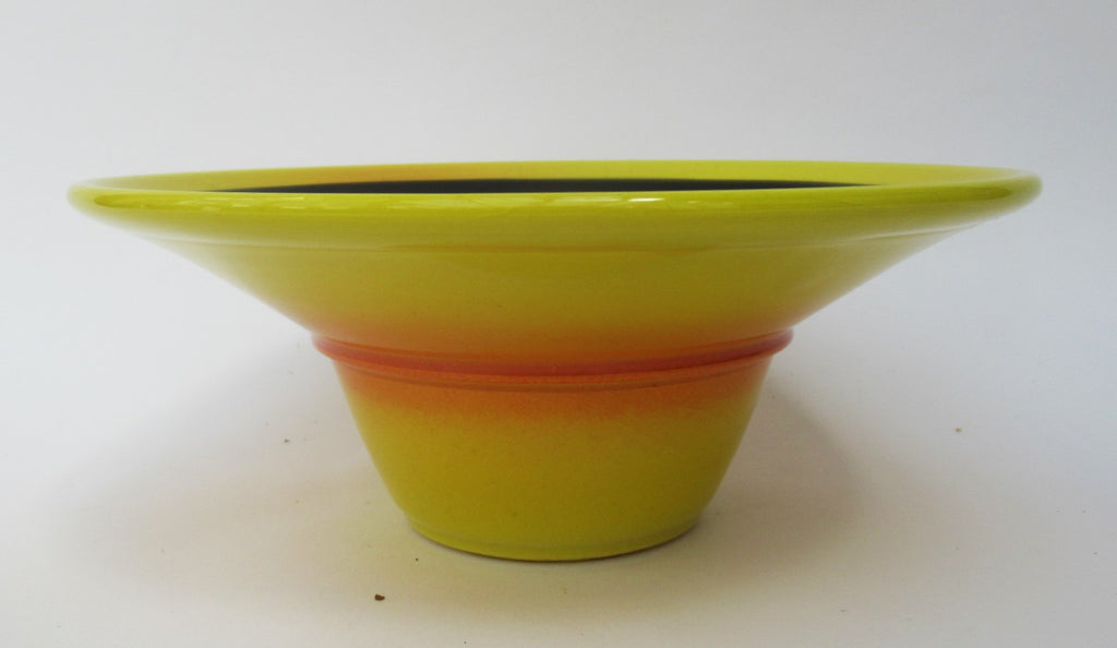 Richard Godfrey (1949-2014), British studio pottery earthenware bowl, c1990