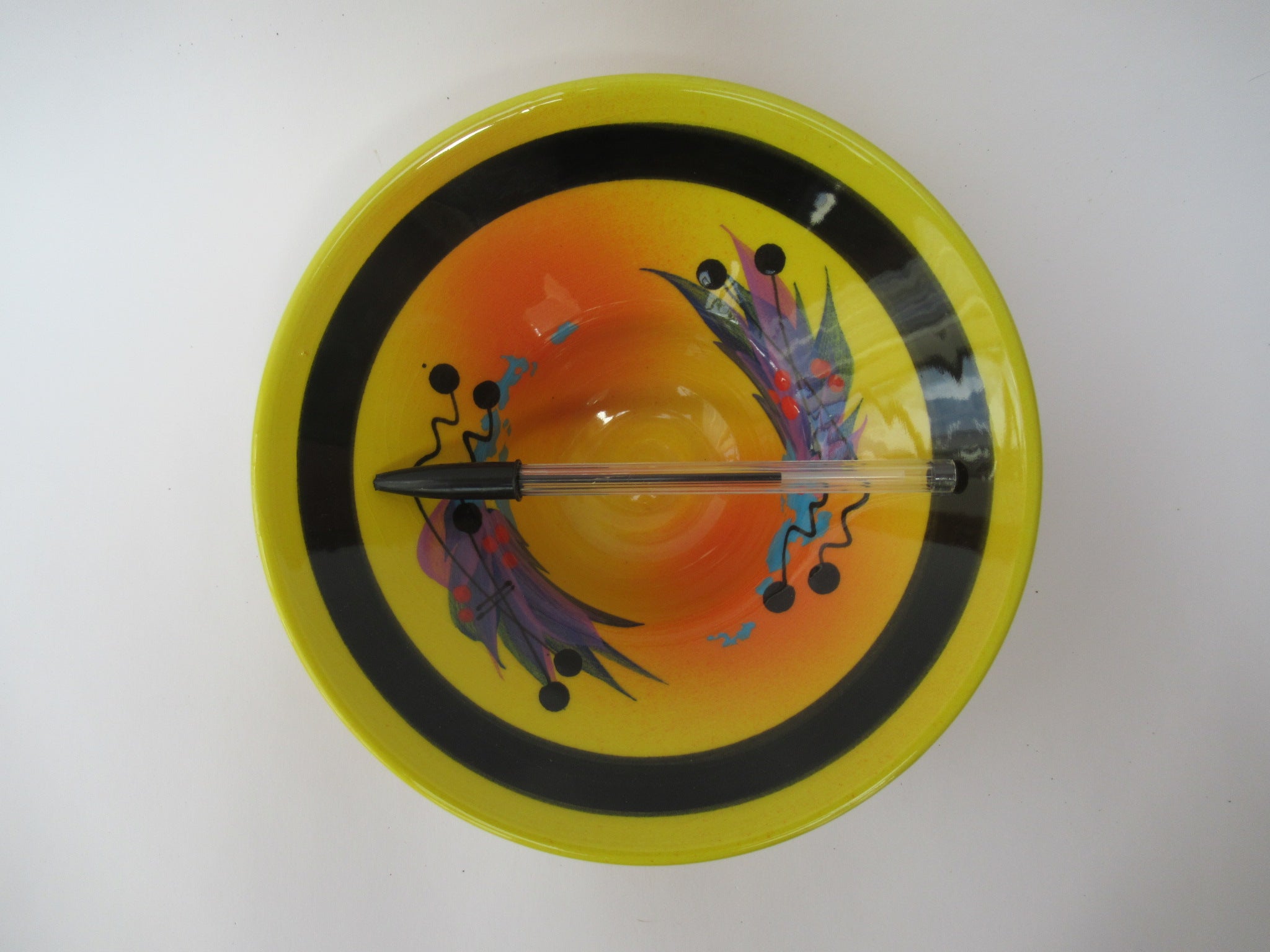 Richard Godfrey (1949-2014), British studio pottery earthenware bowl, c1990