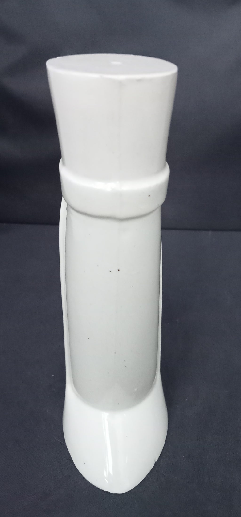 Lawson Ernest Rudge, stiletto salt pot, 1977 Pop Art studio pottery