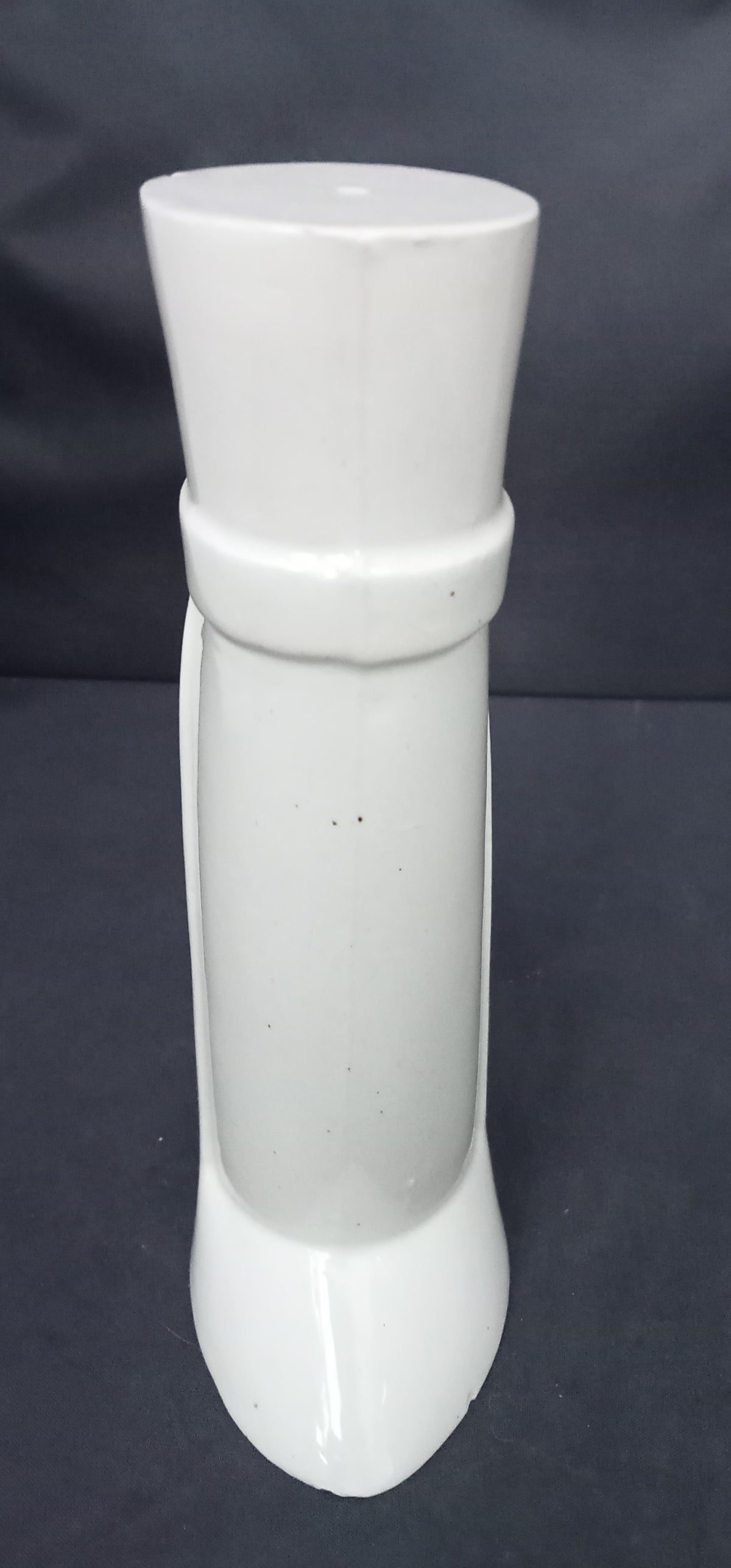 Lawson Ernest Rudge, stiletto salt pot, 1977 Pop Art studio pottery
