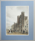 Original Thomas Shotter Boys 1842 hand coloured print, St James's Palace London