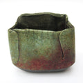 Stephen Murfitt, studio pottery raku fired handbulit vessel, c2000