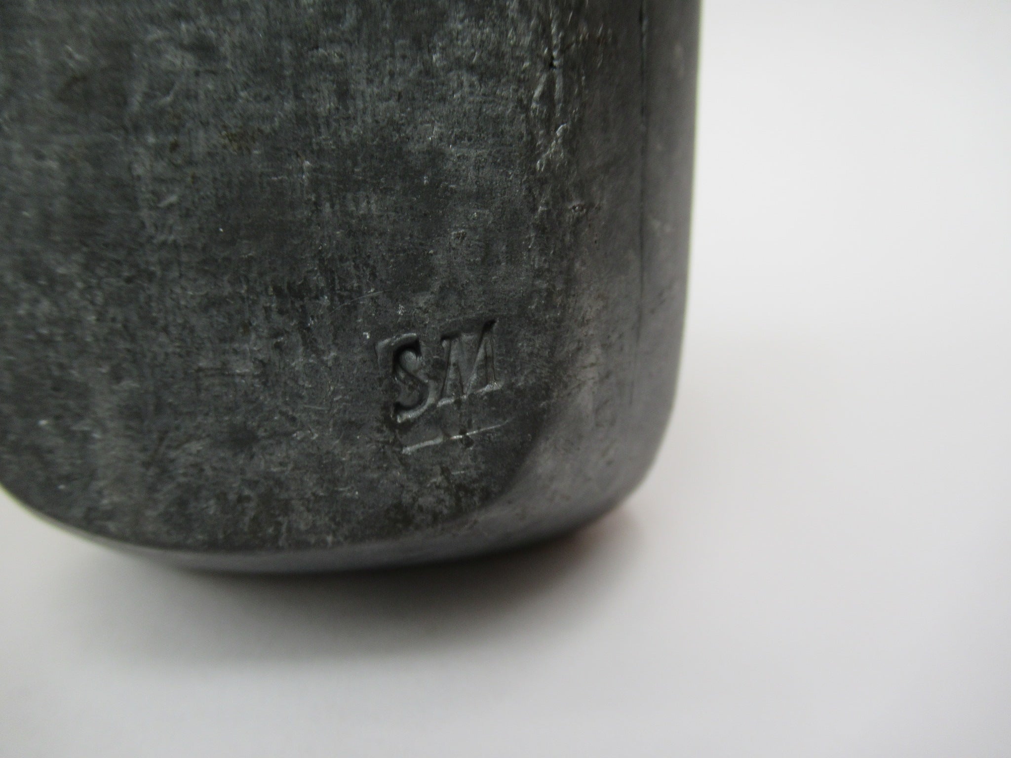 Stephen Murfitt, studio pottery raku fired handbulit vessel, c2000