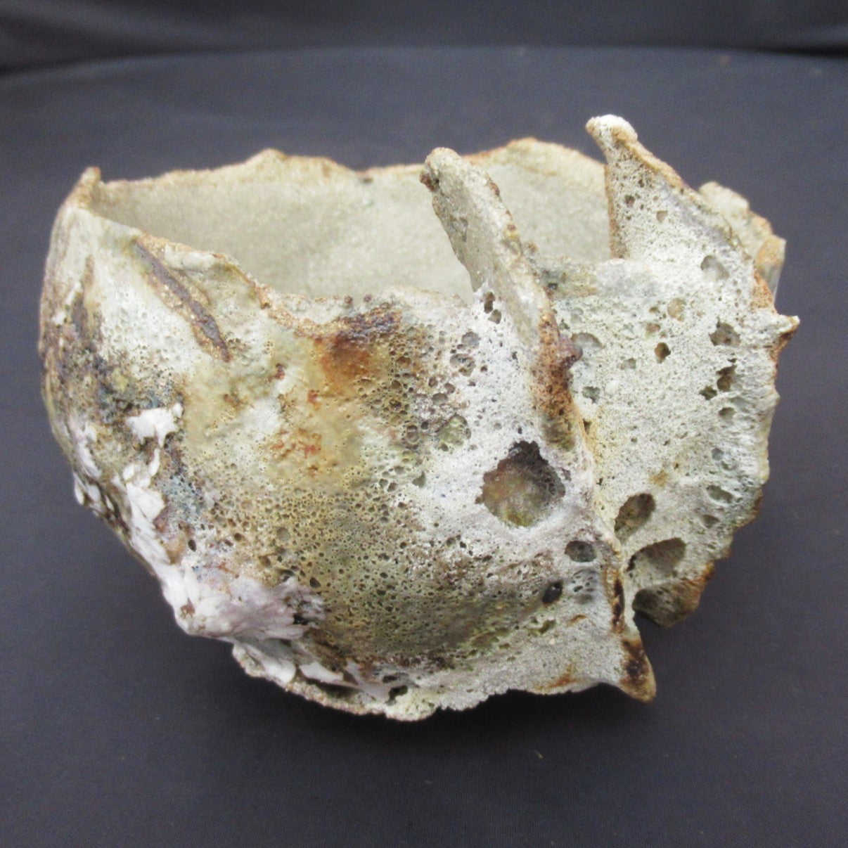 Tamsyn Trevorrow, British contemporary studio pottery Rock Pool bowl
