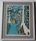 Julian Trevelyan limited edition print, Rain Forest, 1967