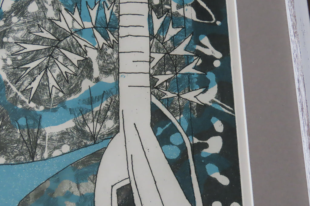 Julian Trevelyan limited edition print, Rain Forest, 1967